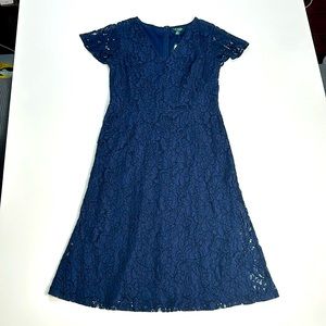 Lauren Ralph Lauren Blue Dress